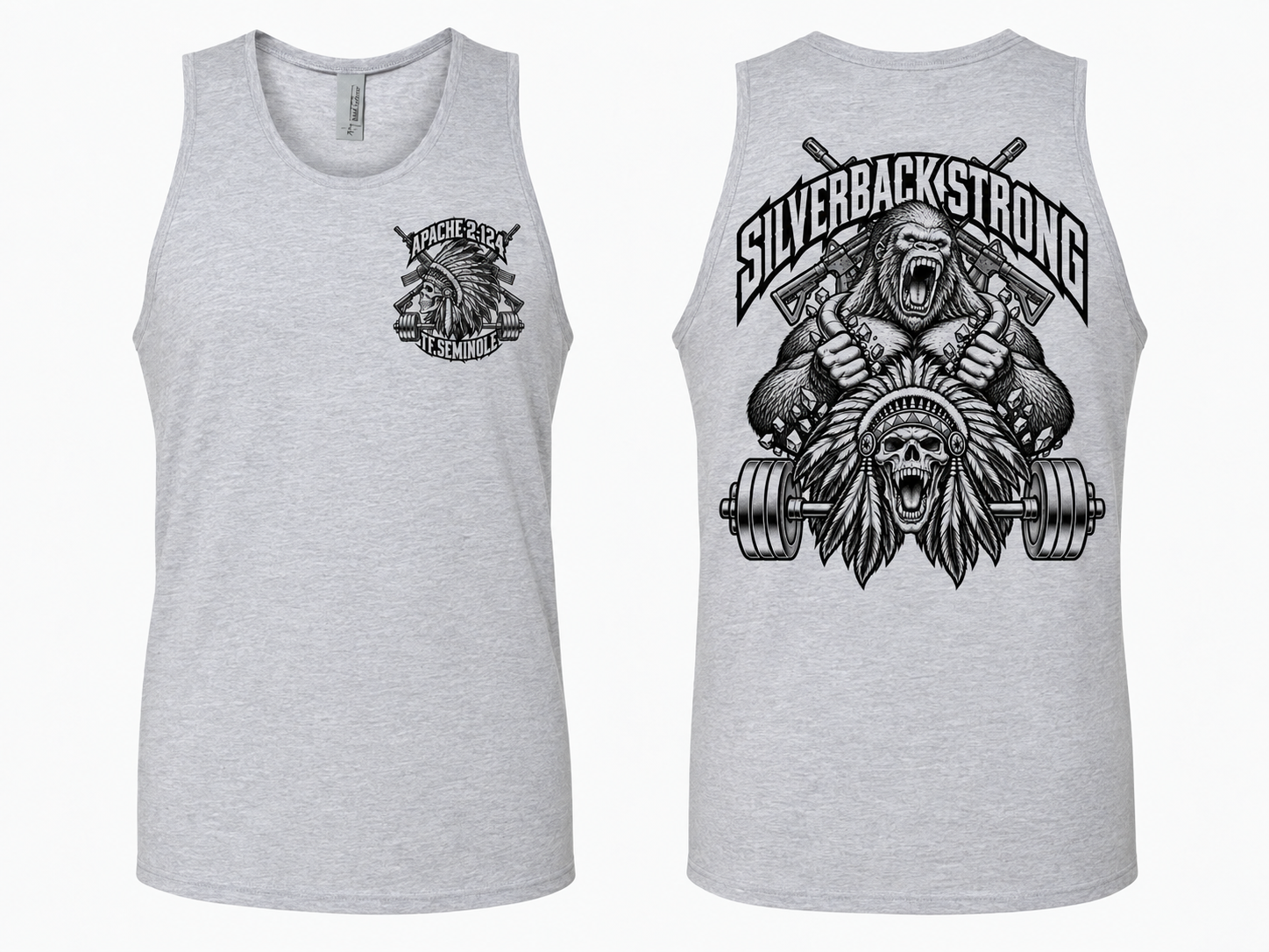 Silverback Strong mockup