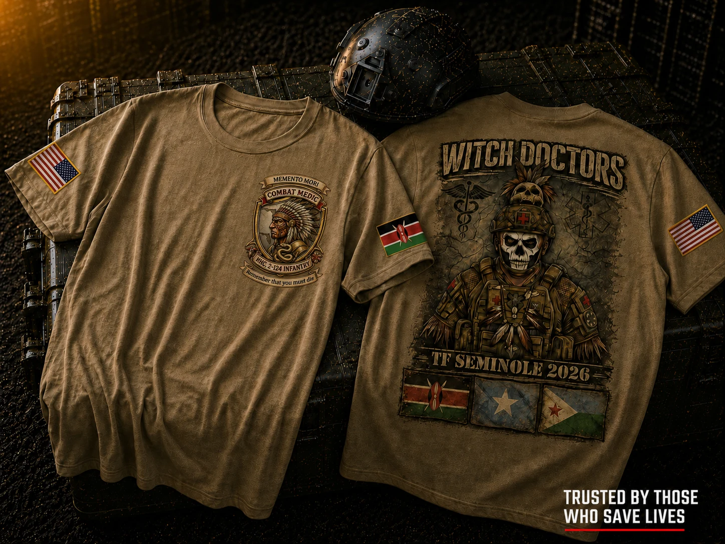 HHC 2-124 IN BN Witch Doctors mockup