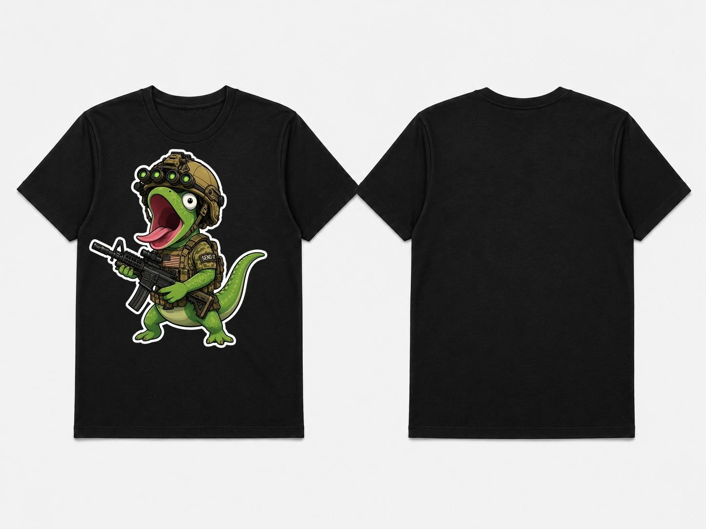 Tactical Lizard mockup