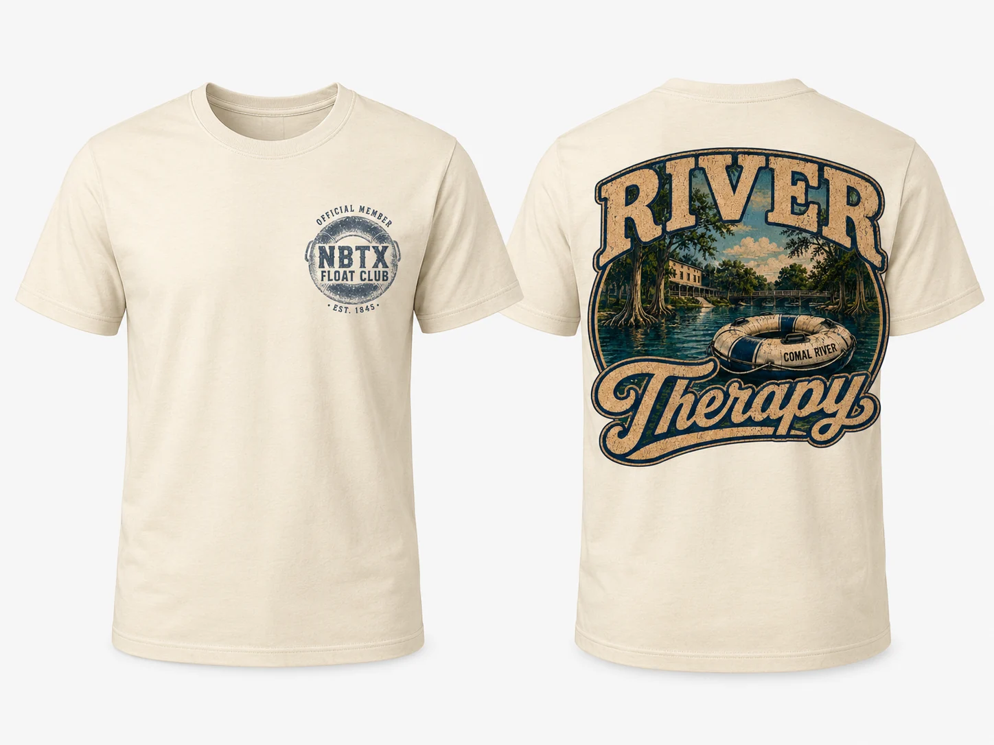River Therapy New Braunfels T-shirt design