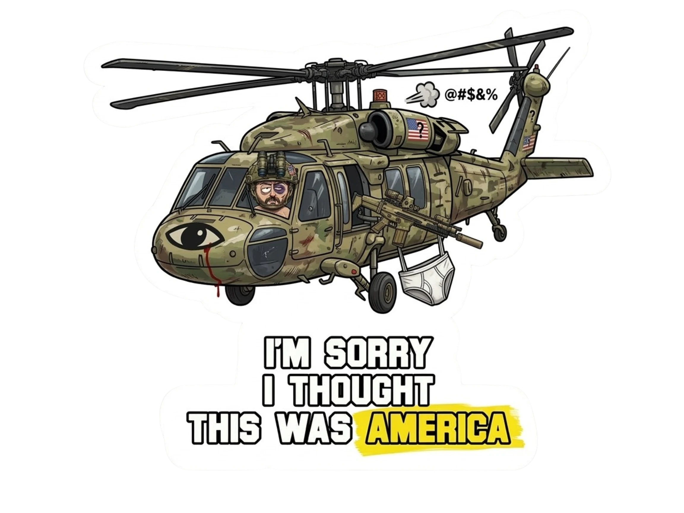 HELICOPTER mockup