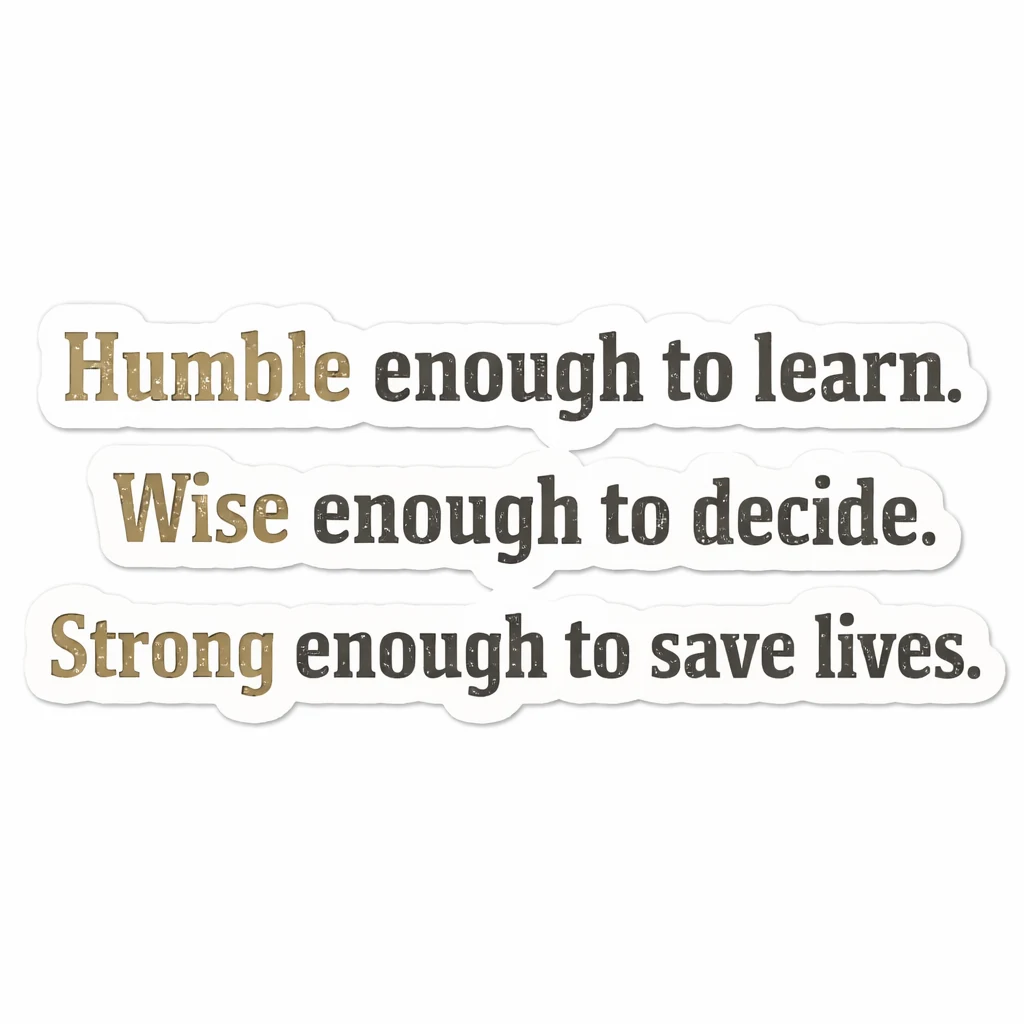 HUMBLE WISE STRONG mockup
