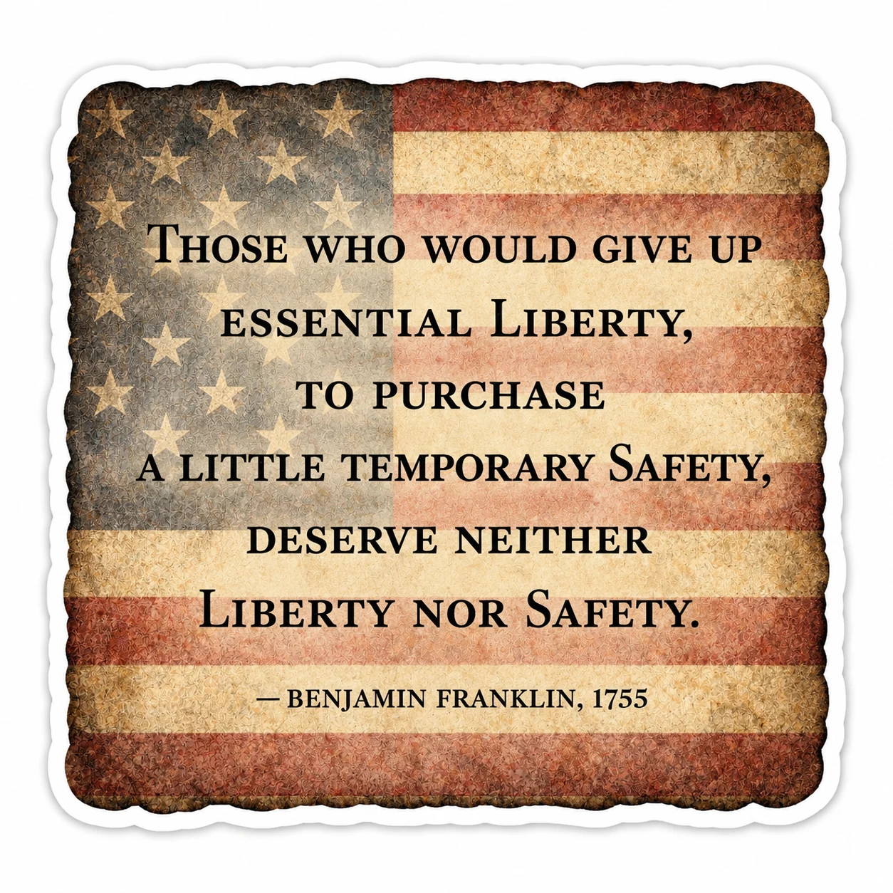 LIBERTY AND SAFETY mockup