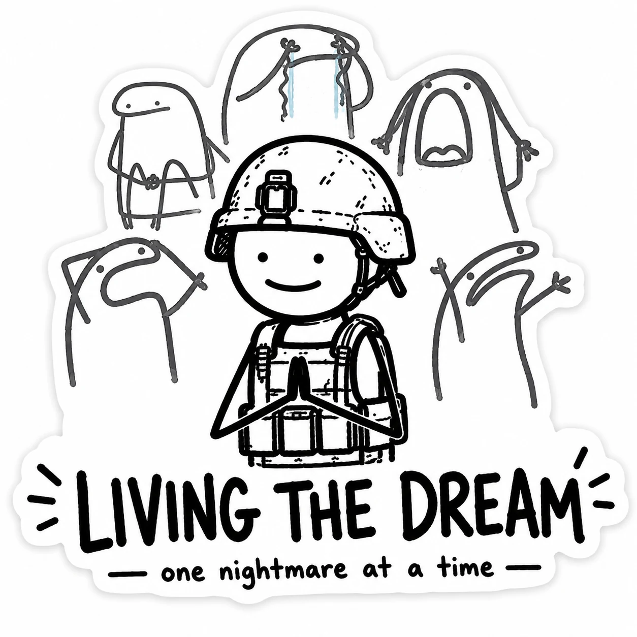 LIVING THE DREAM mockup
