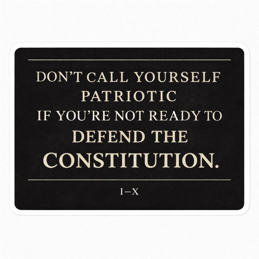 PATRIOT mockup