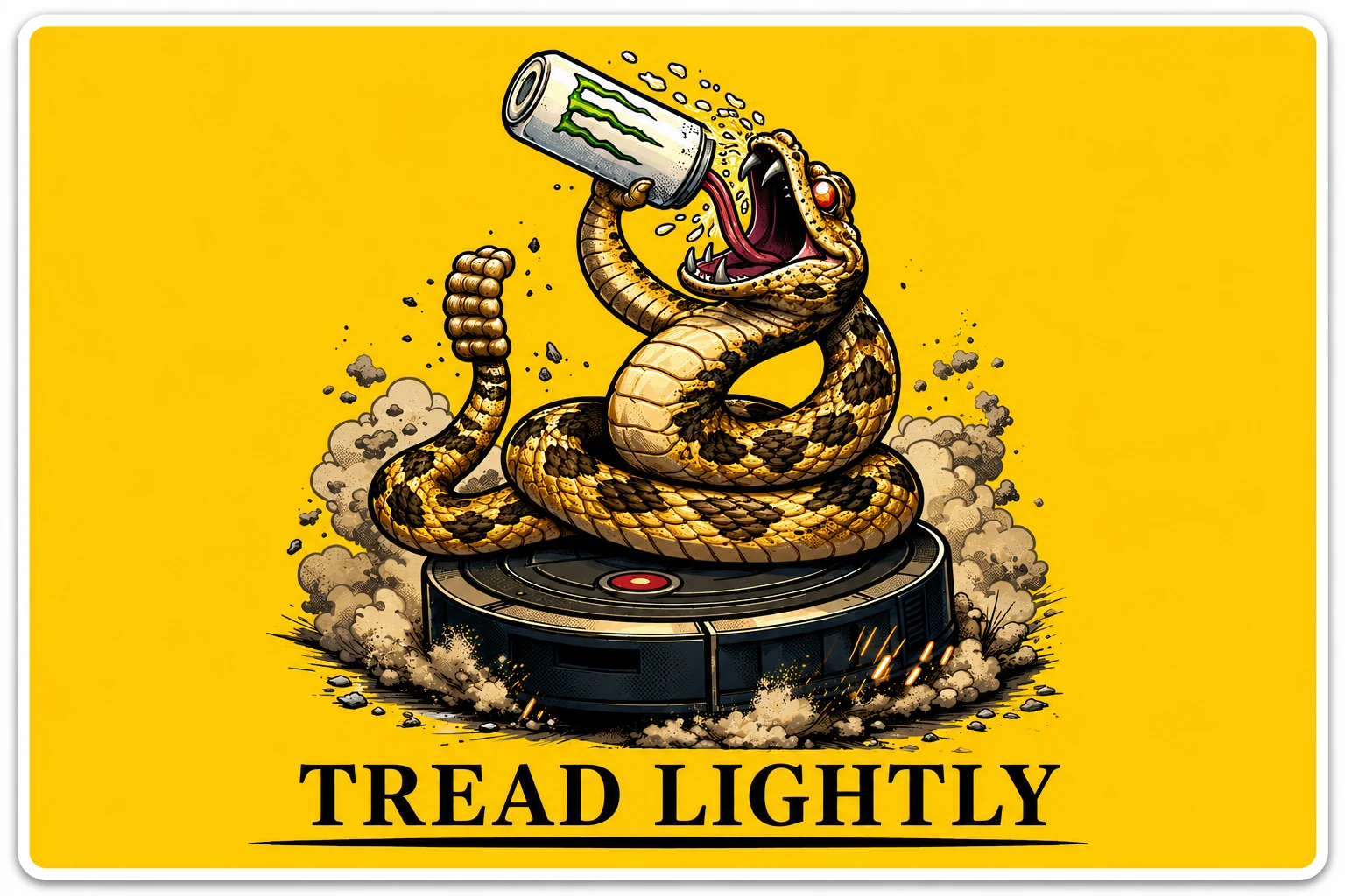 TREAD LIGHTLY mockup