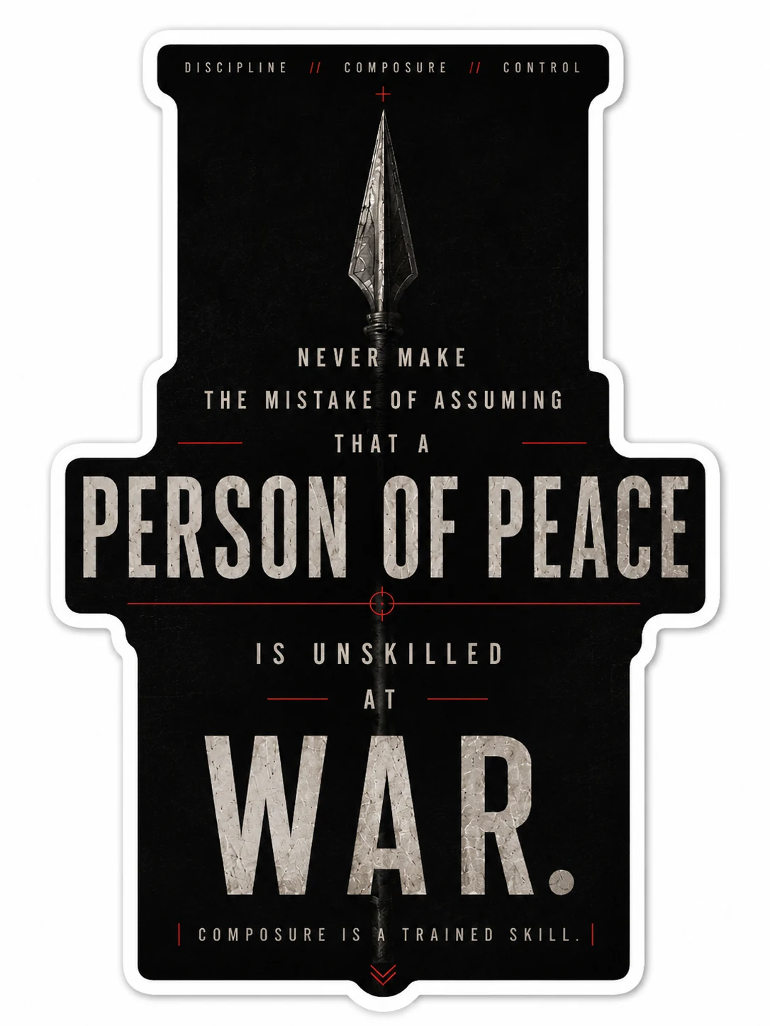 WAR AND PEACE mockup