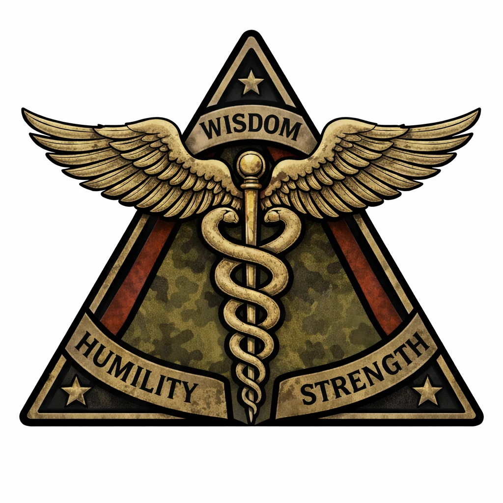WISDOM HUMILITY STRENGTH mockup