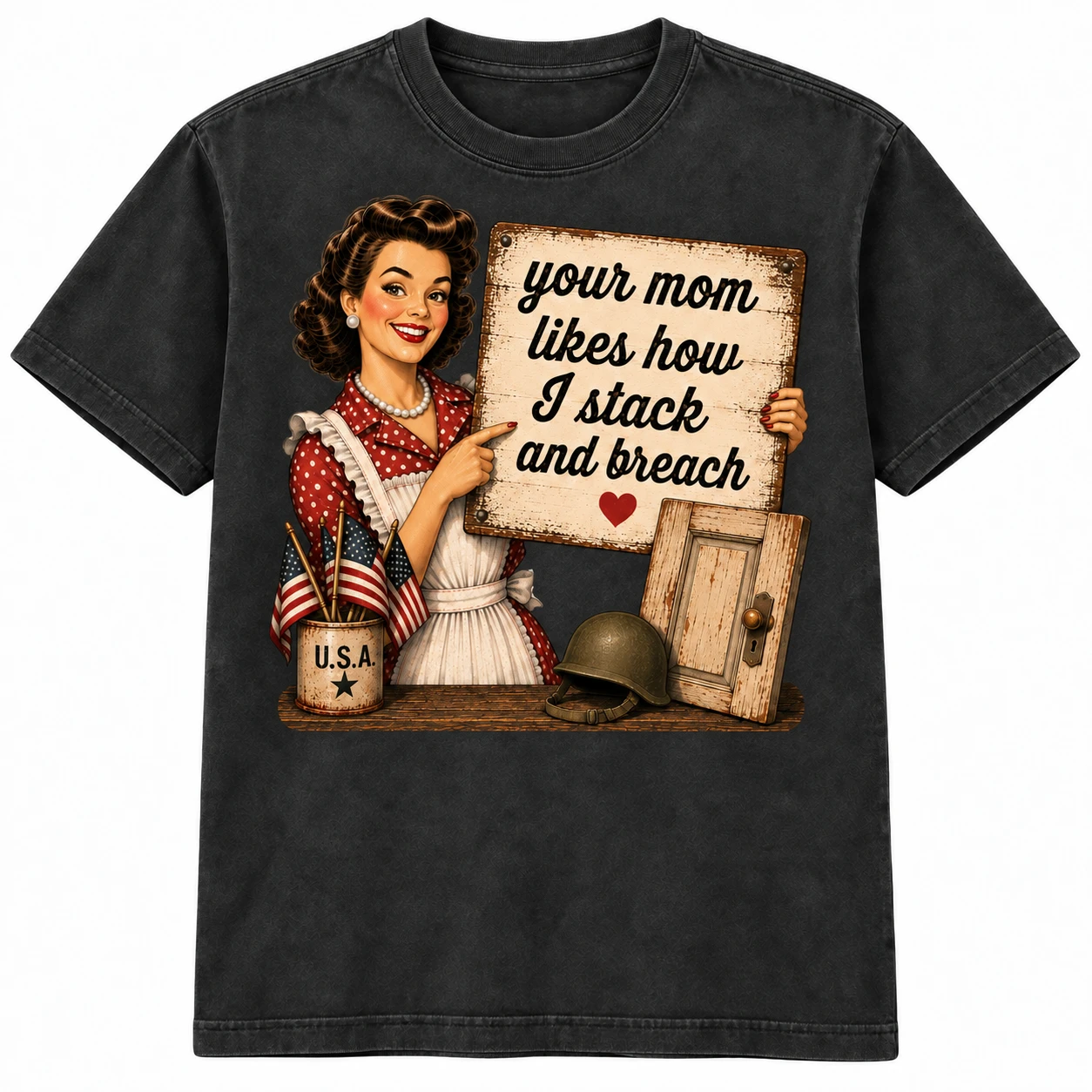 Your Mom Likes How I Stack And Breach mockup