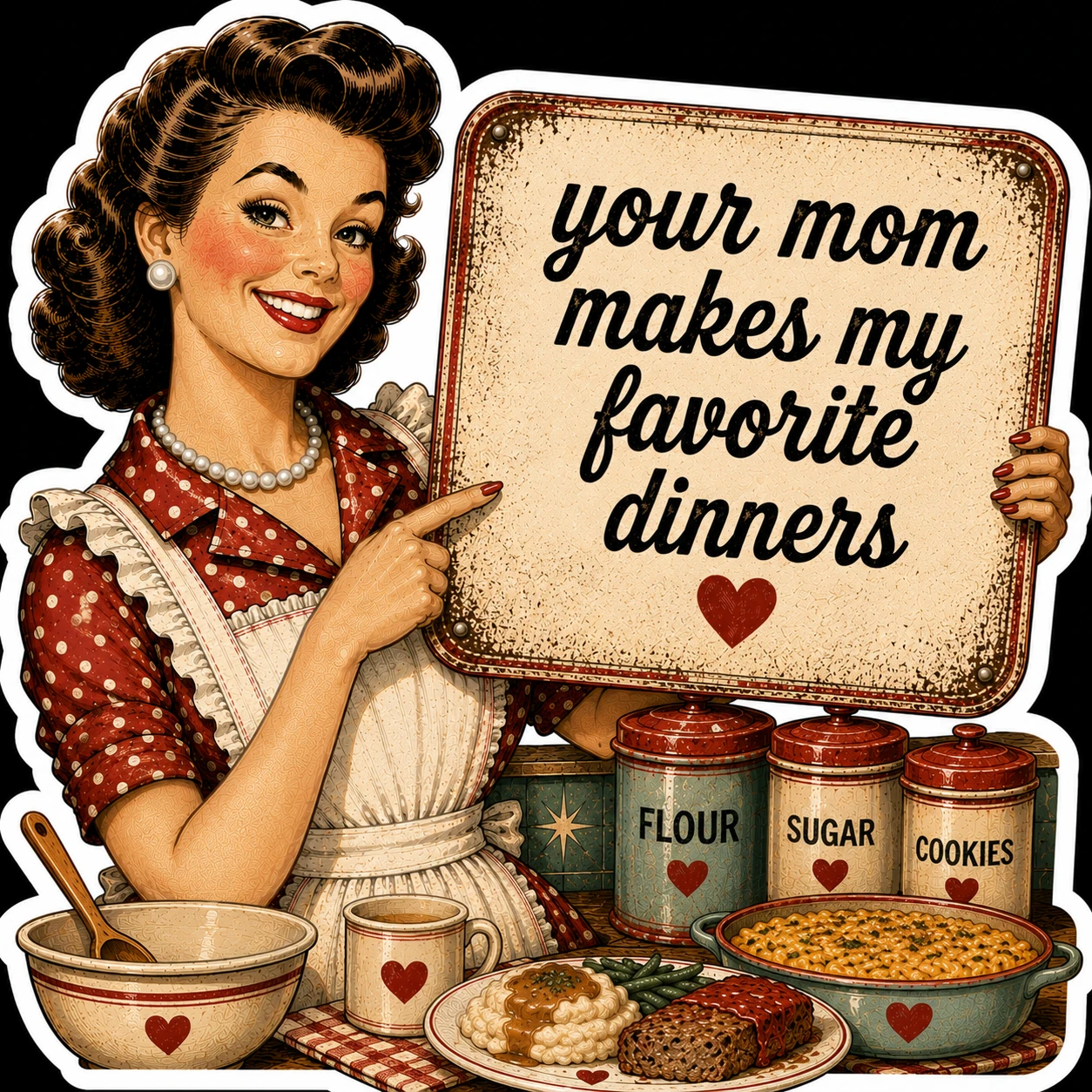 Your Mom Makes My Favorite Dinners artwork