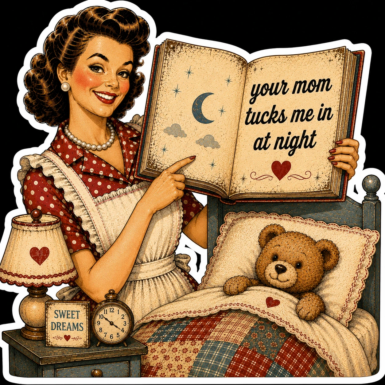 Your Mom Tucks Me In At Night artwork